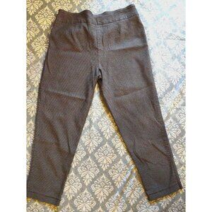 Versona Black & Tan Comfort Stretch Pants Womens Size 16